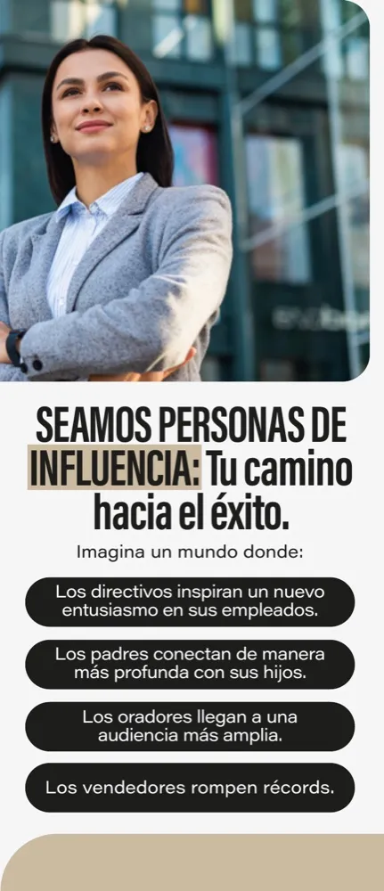 Seamos personas de influencia